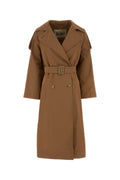 Herno Lungo Trench Coat — Brown