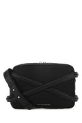 Alexander McQueen Harness Nylon Crossbody Bag — Black