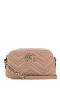 Gucci GG Marmont Crossbody Bag — Beige