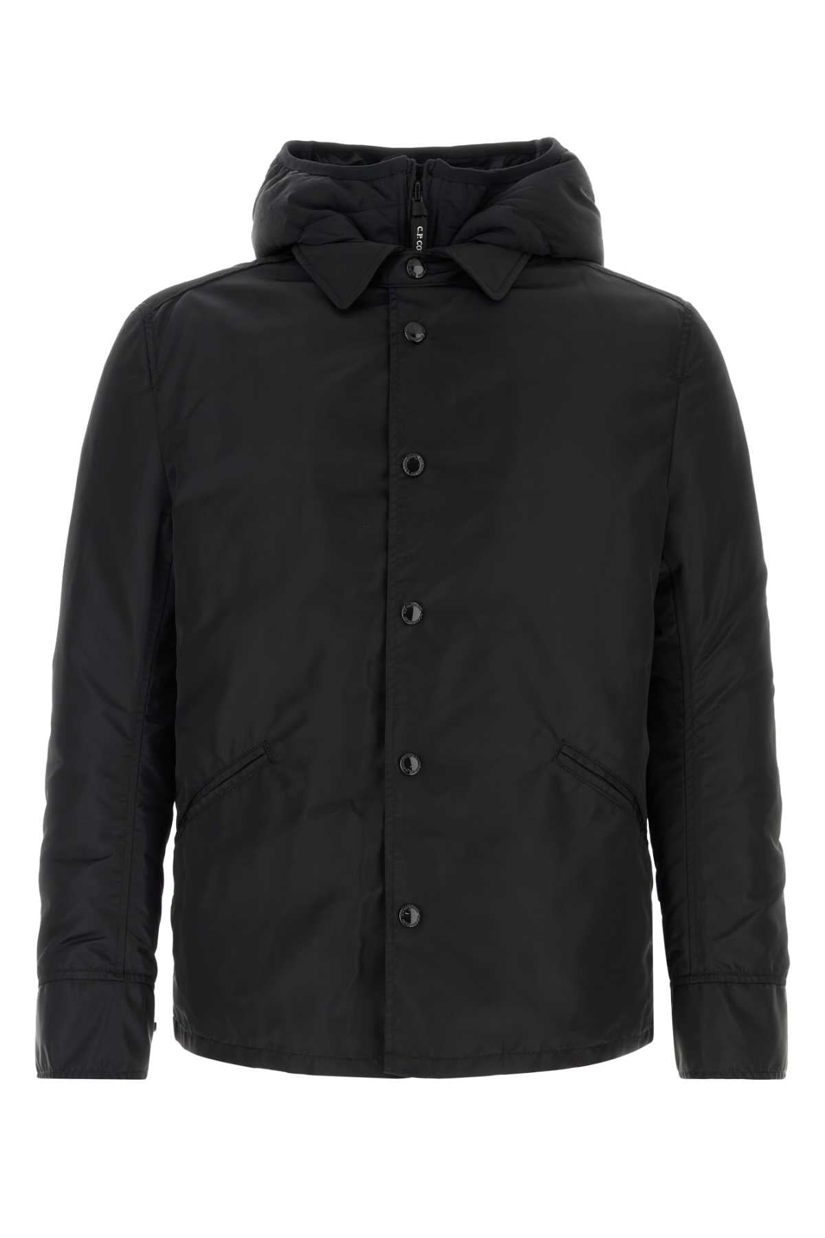 Junya Watanabe Nylon Down-Filled Down Jacket — Black