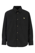 Valentino Garavani Vgold Shirt — Black