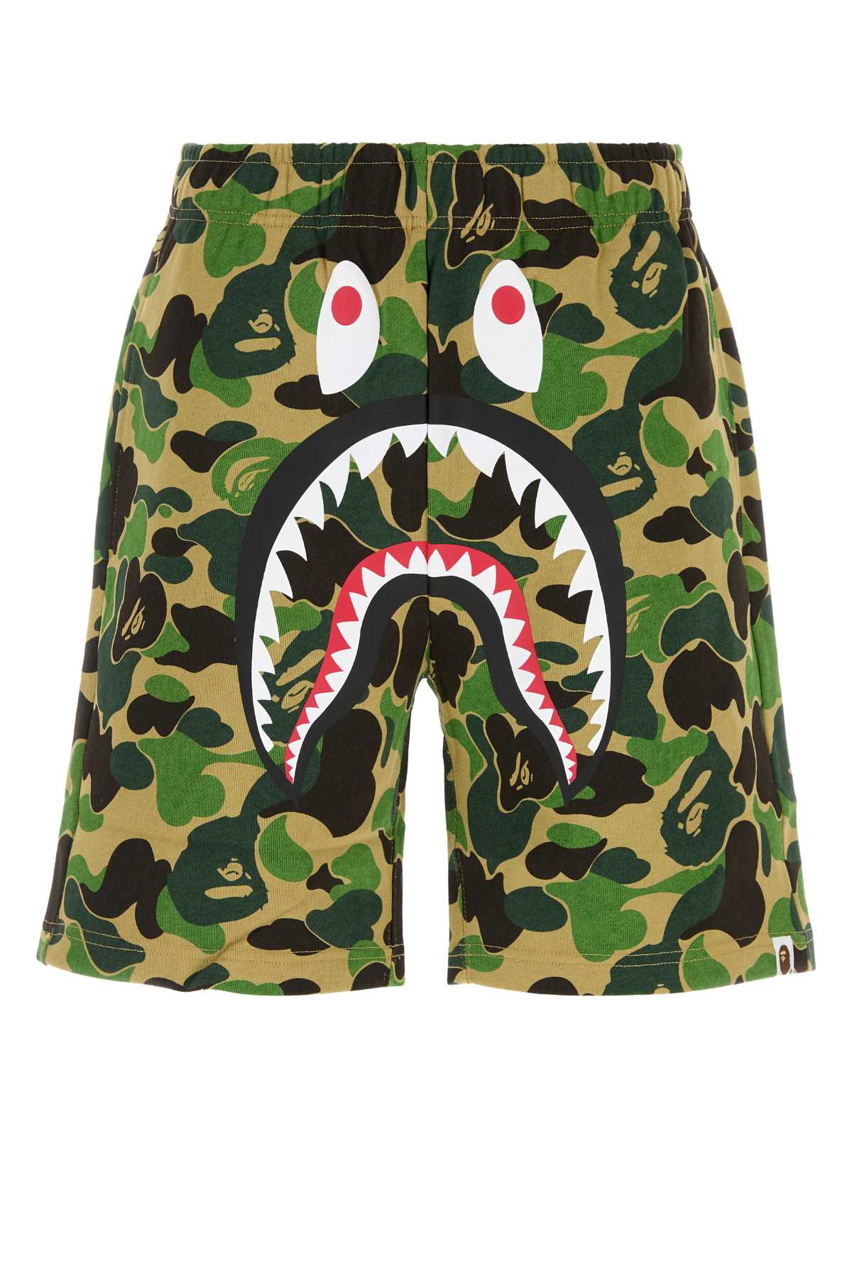Bape Camo Bermuda Shorts — Green