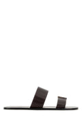 Saint Laurent Babylone Slide — Brown