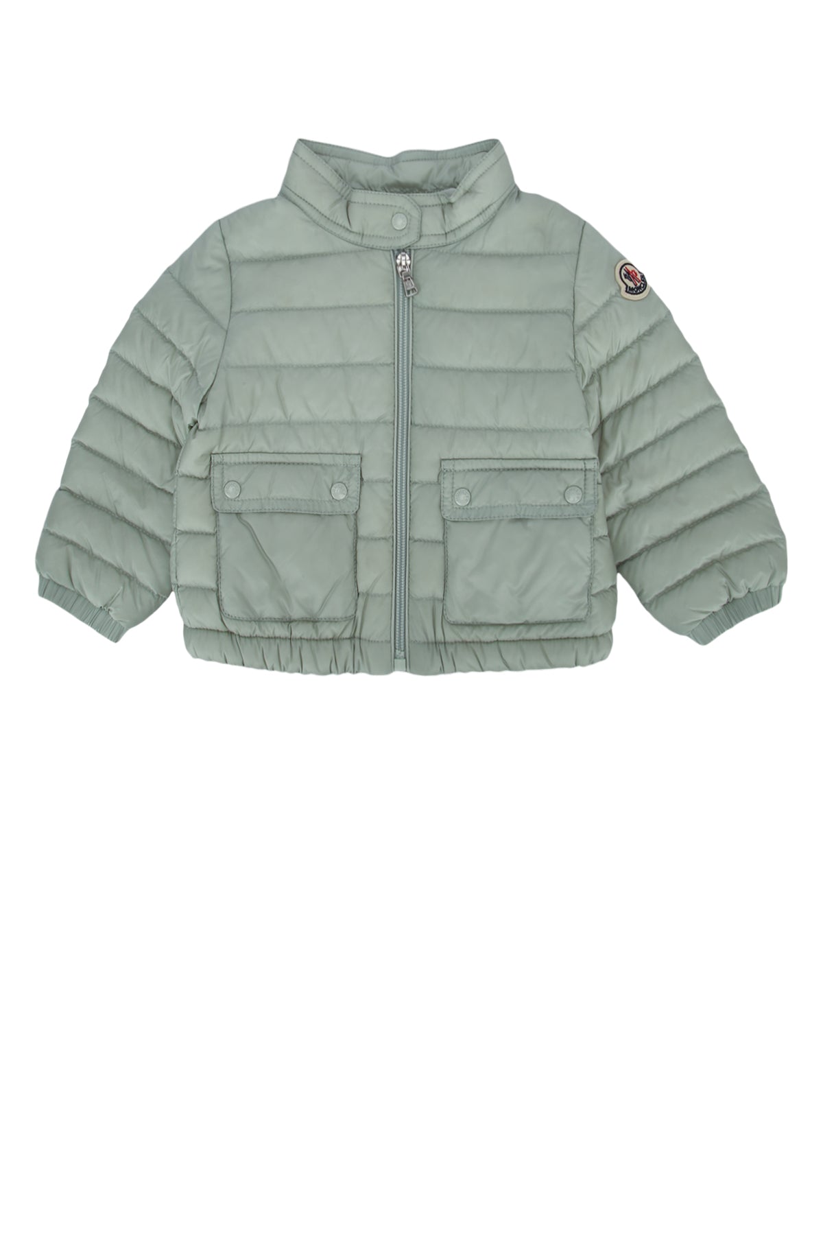 Moncler Jr Jacket Down Jacket — Gray