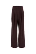 Pt Torino Virgin Wool & Cashmere Trousers — Red
