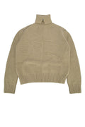 Burberry Cashmere Turtleneck Sweater — Green