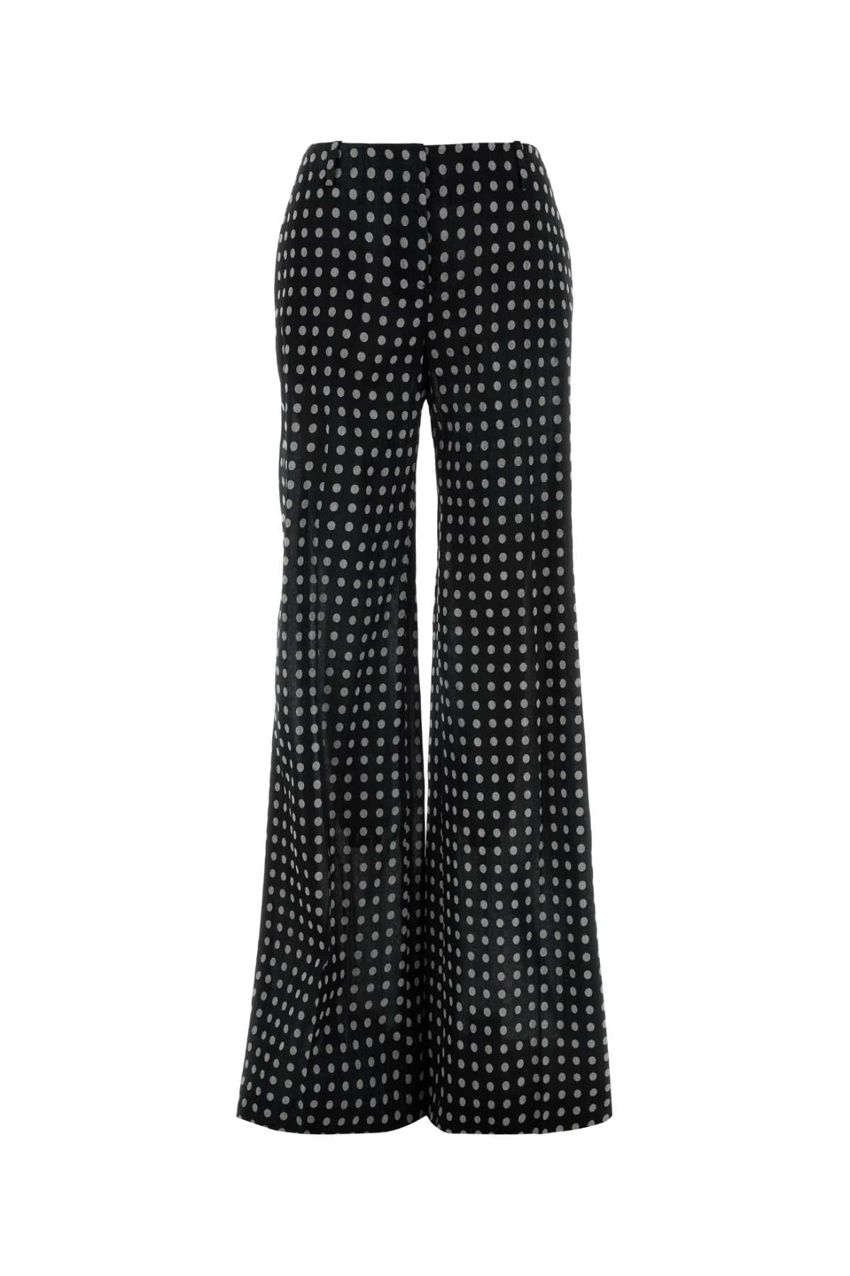 Ermanno Scervino Pois Trousers — Black