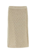 Falda Bottega Veneta — Beige