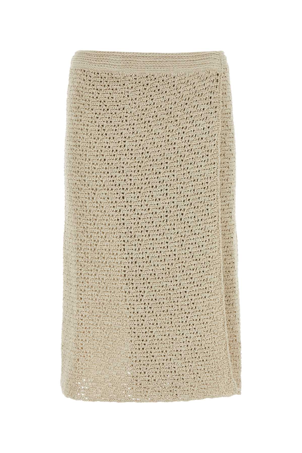 Falda Bottega Veneta — Beige