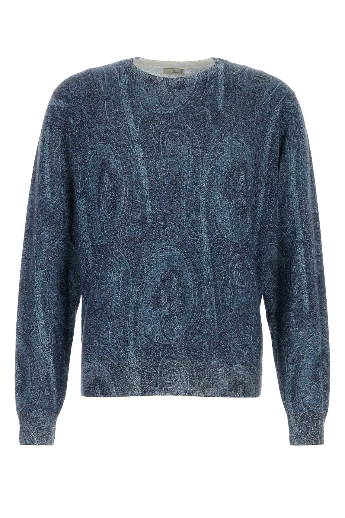 Etro Wear Sweater — Blue