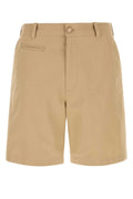 Givenchy Seam Bermuda Shorts — Beige