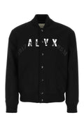 Alyx Wool Blend Bomber Jacket — Black