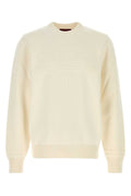 Gucci Cotton-Wool Blend Knit Sweater — White