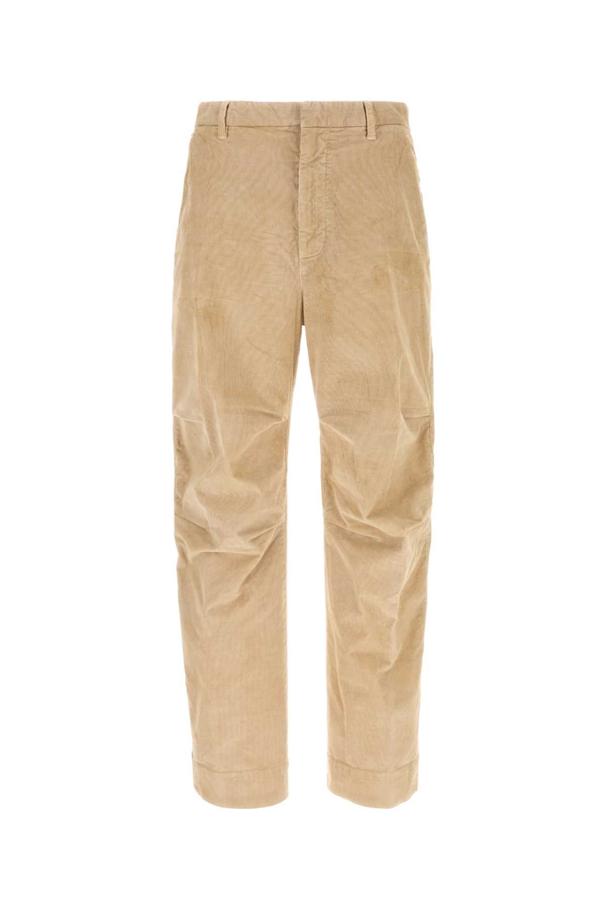 Dsquared2 Cord Trousers — Beige