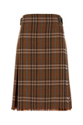 Burberry Viola Skirt — Brown