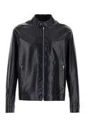 Fendi Leather Jacket — Black
