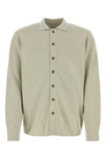 Le Kasha Organic Cashmere Cardigan — Gray