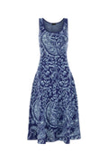 Etro Smanicato Dress — Navy