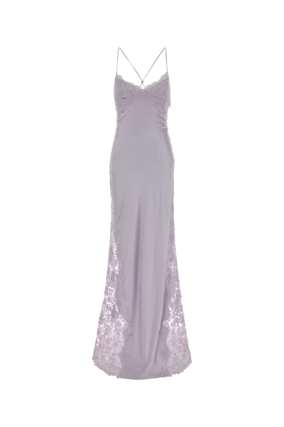 Ermanno Scervino Lungo Dress — Purple