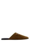 Gucci Suede Mule — Brown