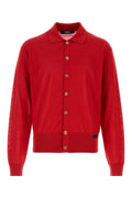 Versace Sweater Cardigan — Red