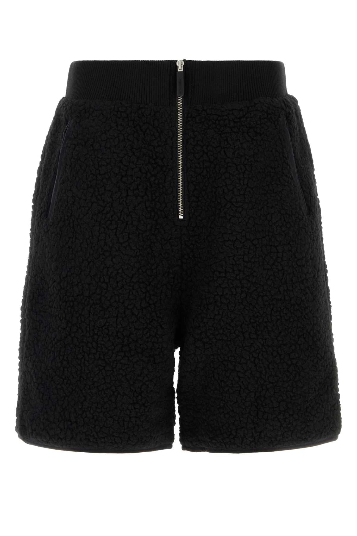 Entire Studios Short Bermuda Shorts — Black