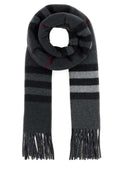 Burberry Double Scarf — Gray