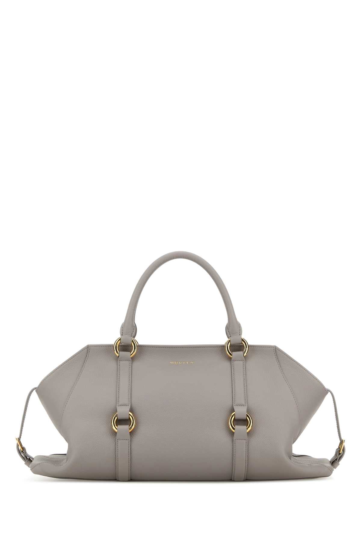 Alexander McQueen Farringdon Shoulder Bag — Gray
