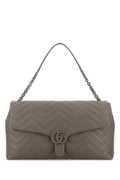 Gucci GG Marmont Shoulder Bag — Gray