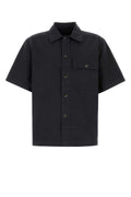 Nine In The Morning Cotton Overshirt Shirt — Navy