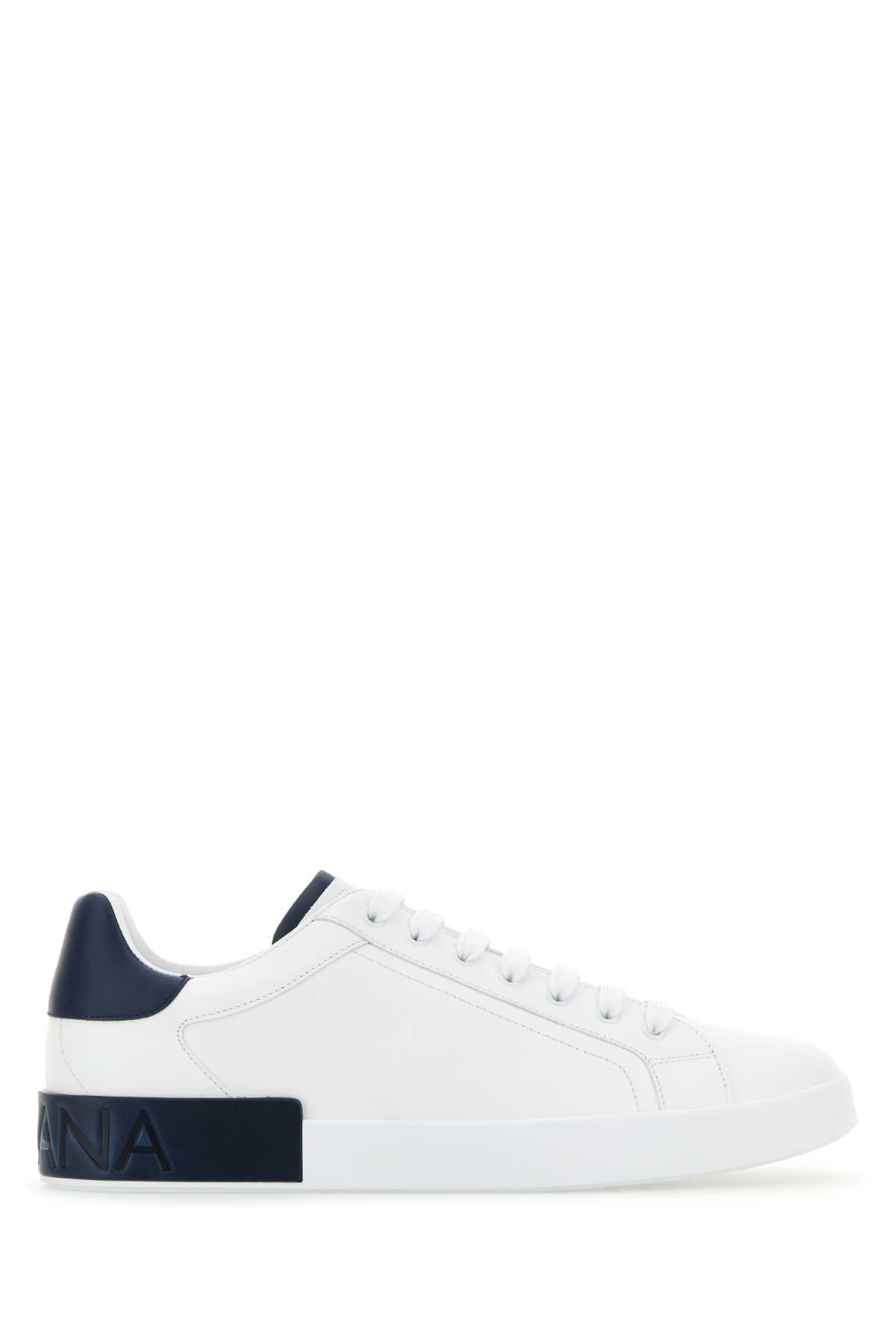 Dolce & Gabbana Portofino Sneakers — White