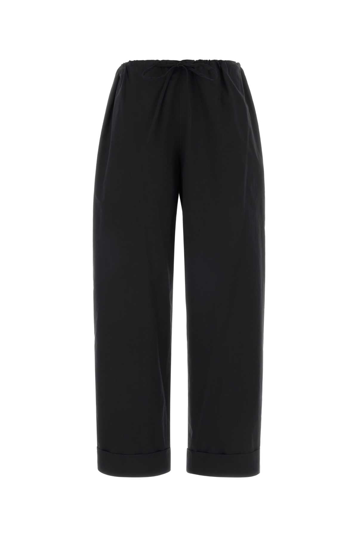 The Row Delano Trousers — Black