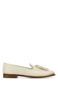 Church'S Tassel Leather Loafer — Ivory