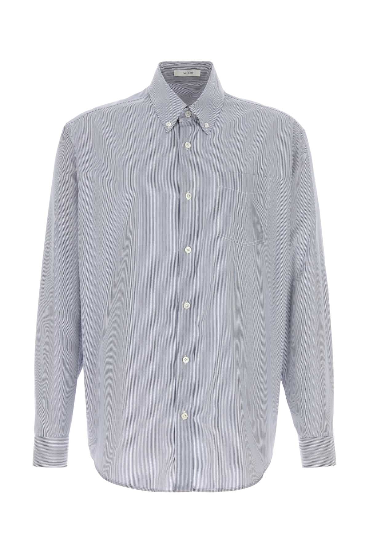 The Row Pompeo Shirt — Blue