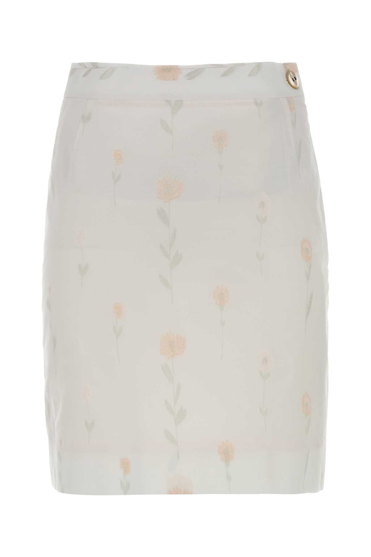 Vivienne Westwood Crotch Skirt — White