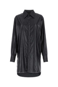 Maison Margiela Black Polyester Oversize Shirt — Black