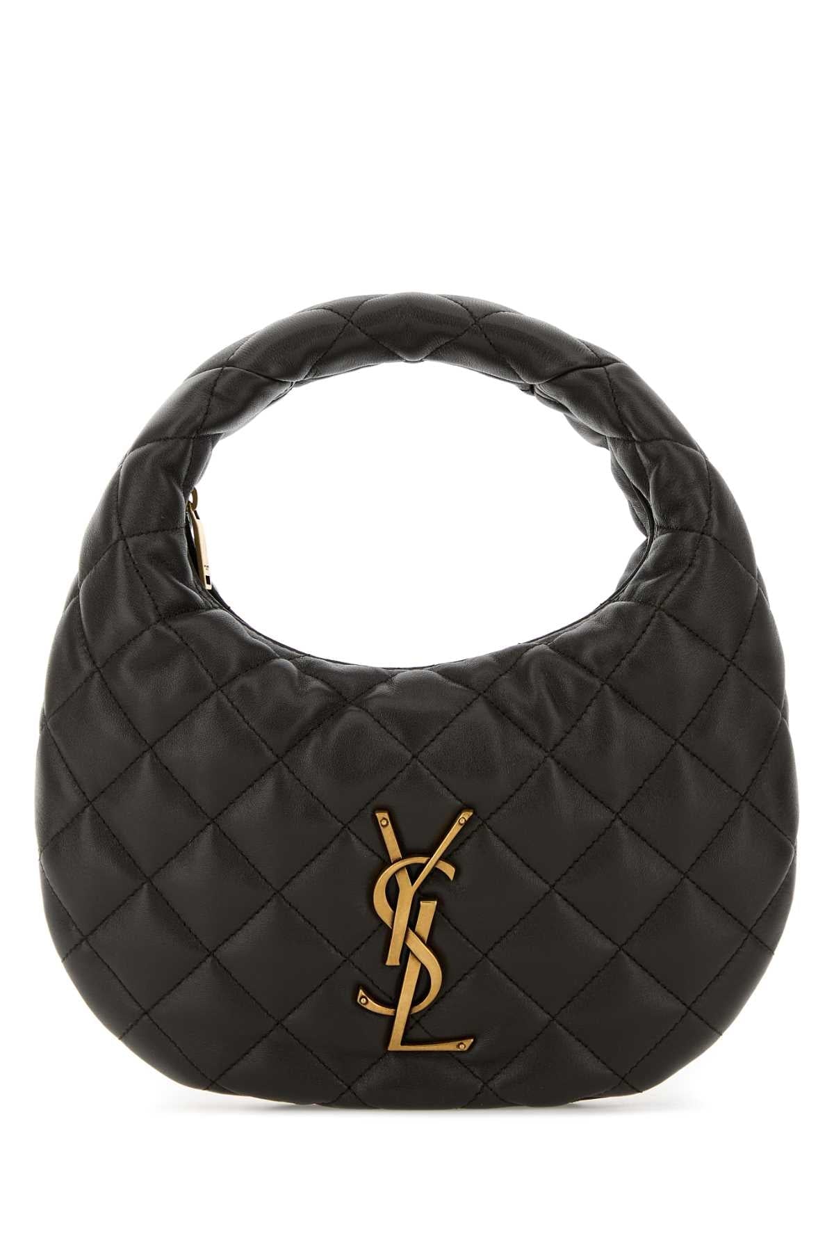Saint Laurent Icare Shoulder Bag — Black