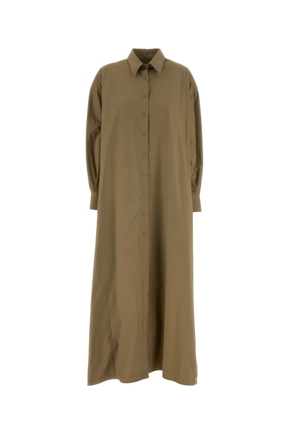 Armarium Leo Shirt Dress — Green