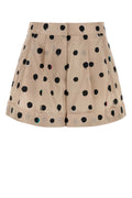 Fendi Falena Shorts — Beige