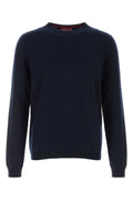 Gucci Cashmere Crew Neck Sweater — Navy