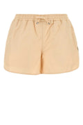 Burberry Nylon-Blend Shorts — Beige