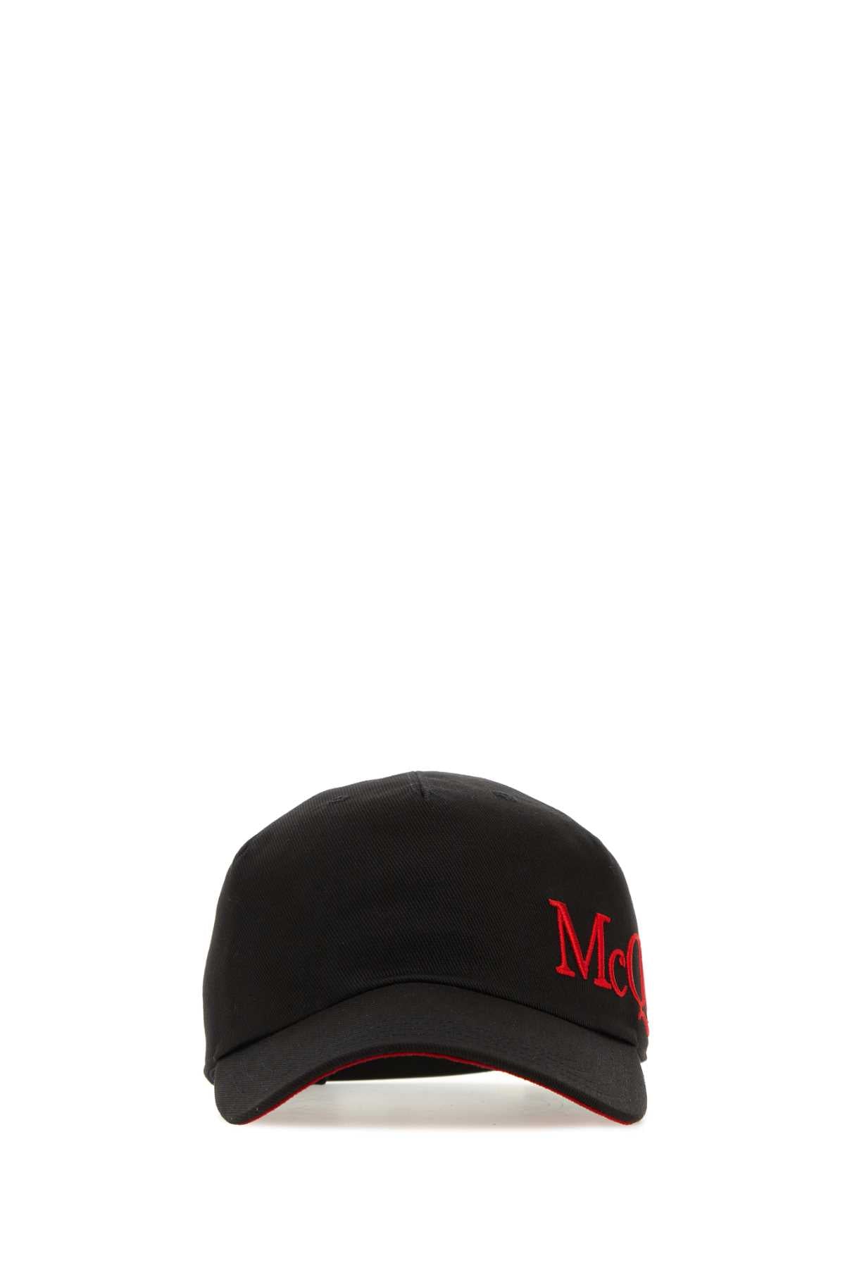 Alexander McQueen CAPPELLO Baseball Cap — Black