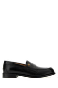 Versace Leather Loafer Loafer — Black