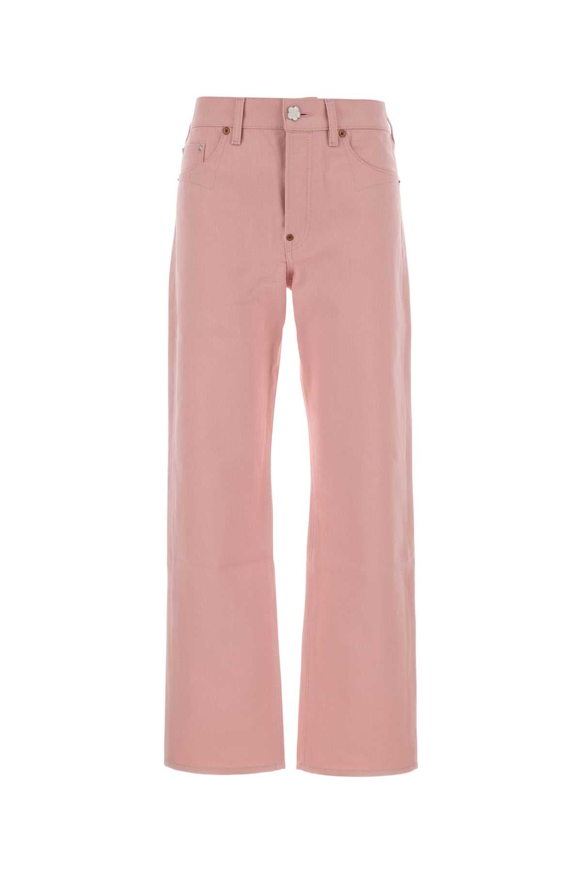Kenzo Straight Jeans — Pink