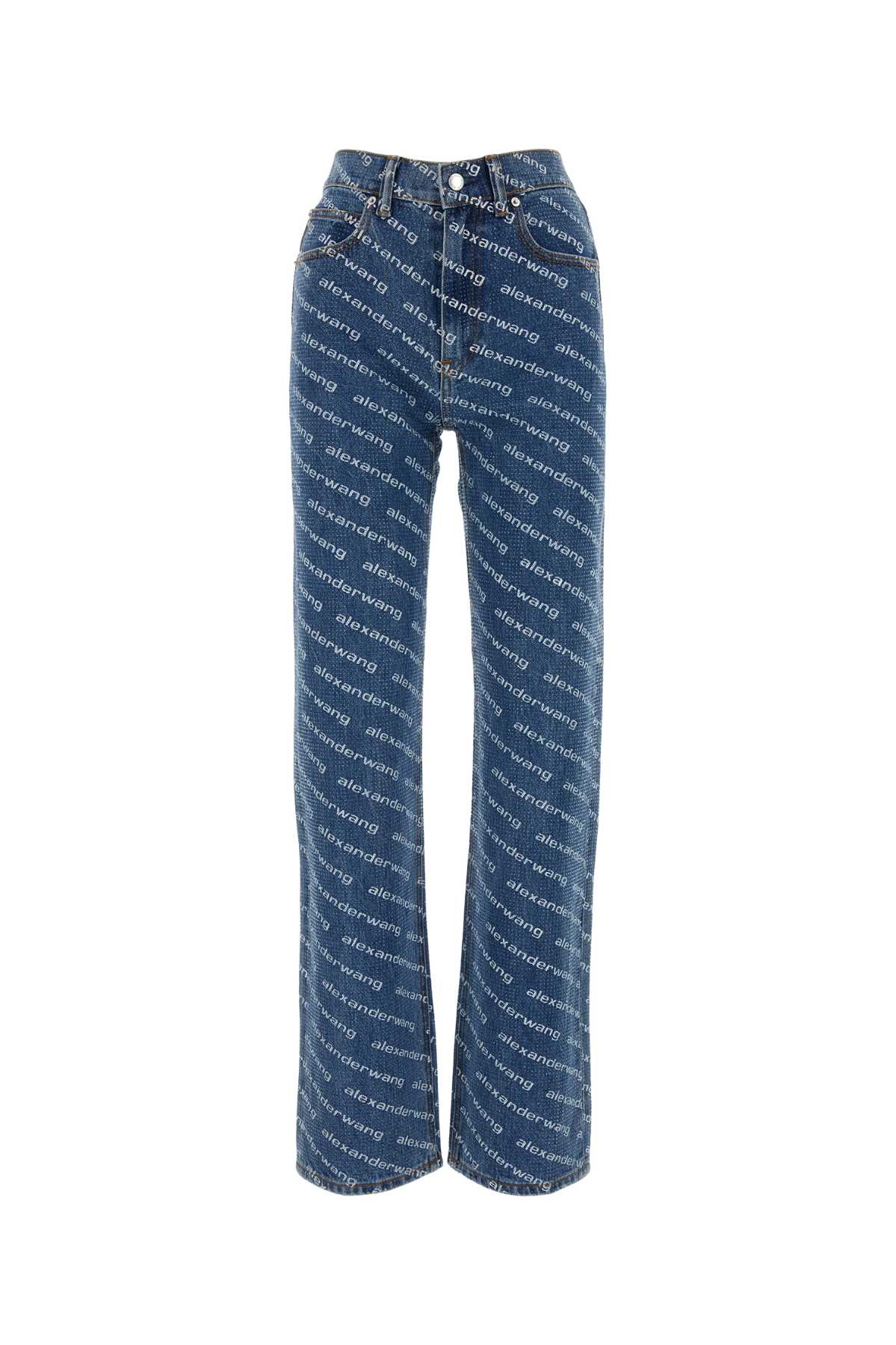 Alexander Wang Rise Jeans — Blue