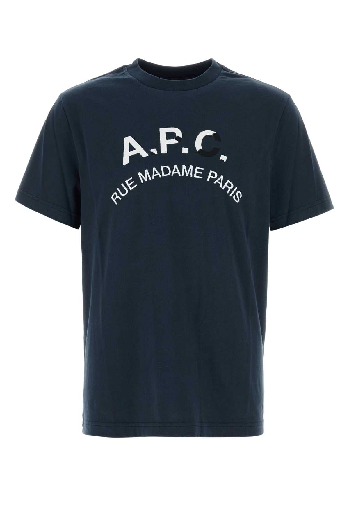 A.P.C. RUE MADAME T-Shirt — Navy