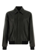 Fendi Leather Jacket — Black
