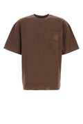 Carhartt Wip Organic Cotton Pocket T-Shirt — Brown