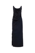 Fendi Vestido Abito — Azul marino