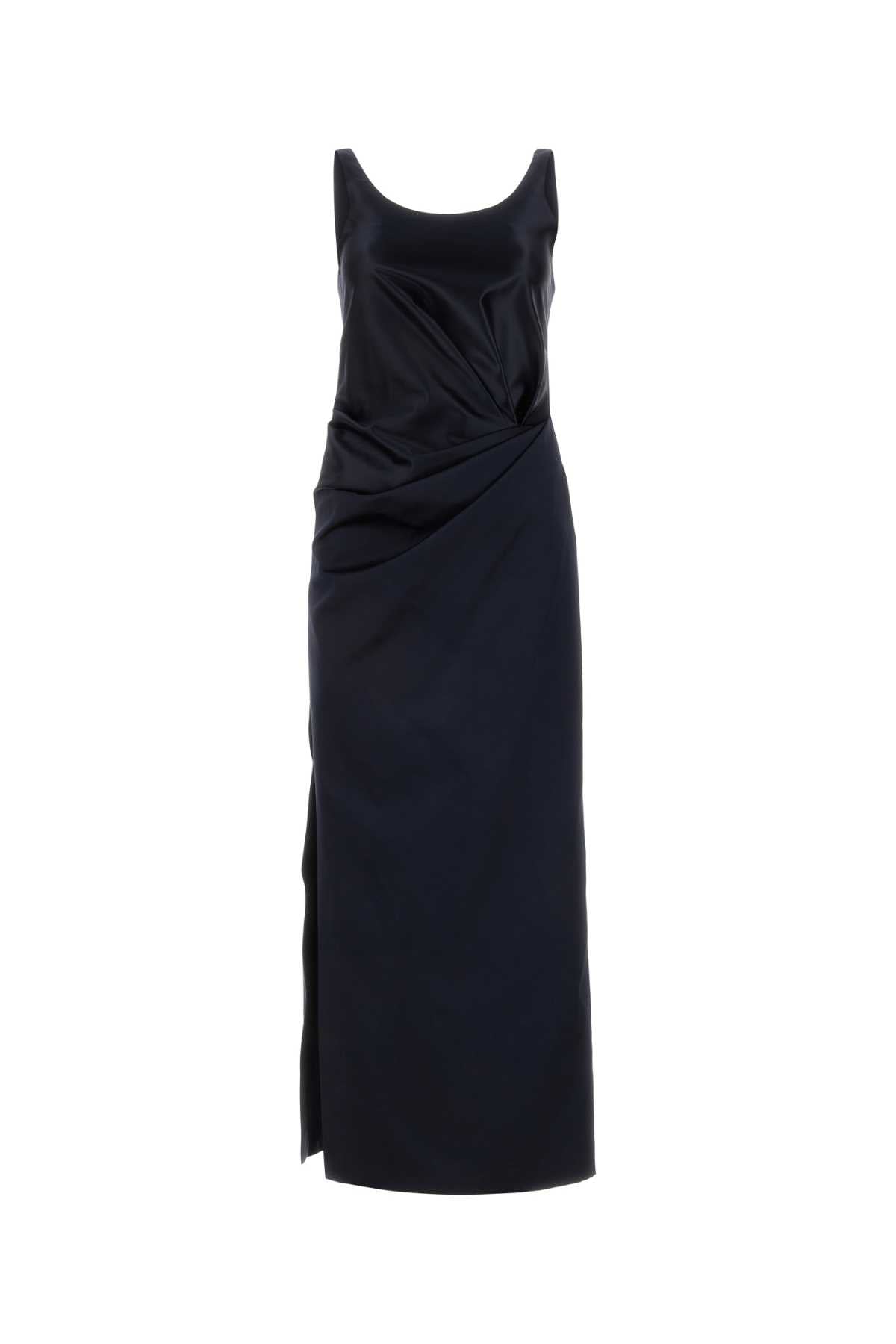 Fendi Vestido Abito — Azul marino